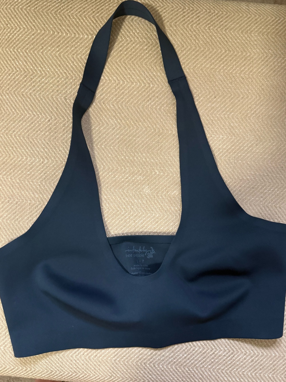 Free People Navy Halter Bandeau
